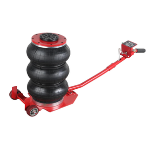 Aim Tools Air Bag Jack - 6600lbs 3 Ton Capacity, Pneumatic Heavy Duty Quick Car Lifting Jack with Detachable Handle and Two Wheels, for Auto Repairing and Tyre Changing