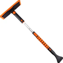 41" Ice Scrapers for Car Windshield and Extendable Snow Brush with Foam Grip and 360° Pivoting Brush Head for Christmas Car Auto Truck SUV