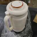 34 oz Nut Milk Maker Machine, 8 in 1 Soy Milk Maker with Nut Milk Bag, Plant Based Milk Maker for Almond, Oat, with Delay Start/Keep Warm/Self Cleaning, Cream