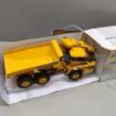 DOUBLE E Volvo RC Dump Truck Toy for Kids, Articulated Hauler, Remote Control Construction Toys Vehicles with Lights, Birthday Gifts Ideas for Boys Age 6 7 8 9 10 Year Old and up, Large