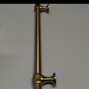 Amerock BP54065BBZ | Golden Champagne Appliance Pull | 12 inch (305 mm) Center to Center Cabinet Handle | Winsome | Furniture Hardware