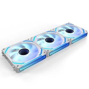 AsiaHorse COSMIQ 120mm PC RGB Computer Case Fans, 5V 3-PIN Connector Daisy Chain PWM Cooling With Controller for Cases CPU Liquid Coolers