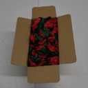 MARTINE MALL Rose Flower Garland, 5 Strands 41Ft Vines for Room Decor, Red Rose Floral Garland for Birthday, Wedding & Party