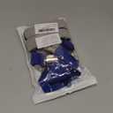 Saintrygo 2 Pcs Dog Suspenders for Diapers Female Male Belly Bands Canine Harness Keep Diaper on Your Pet for Small Medium and Large Dogs(Black, Blue,Medium)