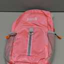 Kids Hydration Backpack with 1.5L Water Bladder Hiking Backpack Lightweight for Boys or Girls Children Biking Climbing Running Cycling (Pink)