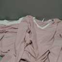 JUSTFASHIONNOW Women's Pajama Sets 2 Piece Striped Lounge Sets Long Sleeve Top and Pants Soft Sleepwear Pjs 2025 Fall Outfits, Size XXL