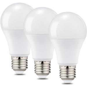 Full Spectrum Light Bulb, 5000K Natural Sunlight Bulb for Home, Dimmable LED Light Bulbs, 11W Equivalent 100W, A19 E26, Boosts Mood & Energy, 3 Pack