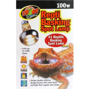 Zoo Med Repti Basking Spot Lamp Replacement Bulb 100 Watts - Pack of 3