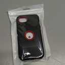 Jiunai for iPhone 16e Case, for iPhone 17e Case Heavy Duty Shockproof Rugged Screenless, Dual Layer Dust Proof Protective, Cell Phone Cover for iPhone 16 e / 17 e 6.1'' Men Women Teen Black Red