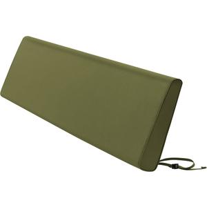 Favoyard Outdoor Bench Cushion 48 x 16 Inch Rainproof Patio Furniture Cushions 3-Year Color Fastness Garden Settee Porch Pads with Ties