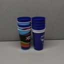 Lightweight Plastic Cups Mix (Pack Of 10)