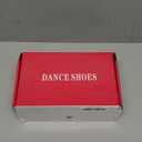 Rosefinch Girls' Dance Shoes Heel 1.3" Latin Salsa Practise Dancing Shoes for Dancing Salsa Latin Tango Girl Social Dance Beginner Size 3