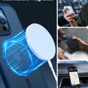 TORRAS Magnetic Designed for iPhone 13 Pro Max Case, [Military Grade Drop Tested] [Compatible with MagSafe] Shockproof Translucent Hard Back Soft Slim, Navy Blue
