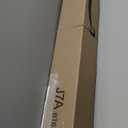 sunoff Outdoor Roller Shades for Porch, Cordless Patio Roller Up Blinds with Shade Cloth for Gazebo Pergola Balcony Backyard, 2 Poles & 1 Fabric, Sesame, 72" Wx96 H