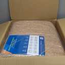 GarveeHome Living Room Area Rug 8x10 Modern Striped Border Throw Carpet with Rubber Backing Low Pile Stain Resistant Dining Room Rug Contemporary Bordered Carpet for Home Office, Khaki