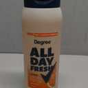 Degree All Day Fresh Body Wash Fresh Citrus Deep Cleansing 20 oz