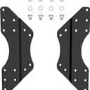 Pholiten VESA Conversion Plate VESA Adjustable Adapter for Monitor Arm TV Wall Mount VESA Extension Panel Convertible Dimensions 100x150/150x100/100x200/200x100/150x150/150x200/200x150/200x150/200x200 (BLACK)