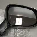 Right Passenger Side Mirror Fits 2019-2025 Toyota Rav4 with Power Heated Turn Signal and Blind Spot Match Super White Replace 879100R271(8 Pins)