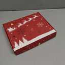 Vintage Classic Skull Cap Beanie Hat Cuffed Winter Hat Knit Comes with Warm Gloves Gifts for Men Women Fans (Medium-Large)