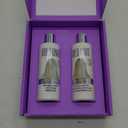 Bold Uniq Purple Toning Shampoo & Conditioner Set - For Blonde, Platinum, Ash, Bleached, Grey, Ash & Silver hair - Eliminates Brassy, Yellow Tones - Vegan, Paraben & Sulphate Free - 8 Fl Oz Each