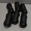 Extension Cord Cover Outdoor, 6 Pack IP54 Water-Resistant Power Cord Protector Electrical Connection Box Outside Cable Safety Cover for Electronics Plug Outlet Tool Holiday Light, Black