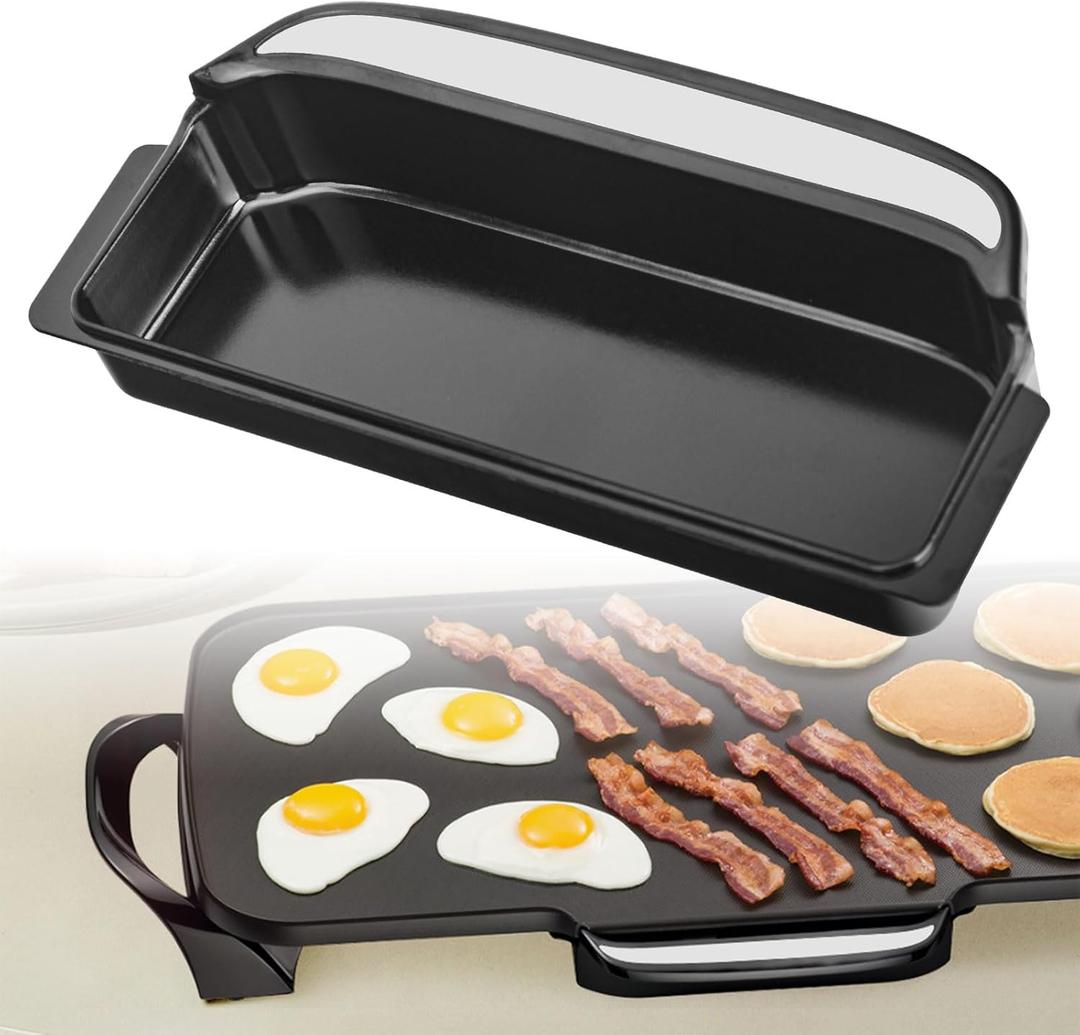 85888 Replacement Drip Tray Compatible with Presto 0706101 22" Electric Griddle with Removable Handles, for 0706201 22-Inch Electric Griddle