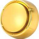 Neutral Recordable Sound Button Record Talking Button - Record & Playback Your Own Message - 30 Second Recording Button (Golden)
