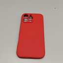 Magnetic for iPhone 16 Pro Max Case [Compatible with Magsafe] [Premium Silicone Satin-Smooth Touch] Slim Shockproof Anti-Scratch Microfiber Lining Case, 6.9 inch, Red