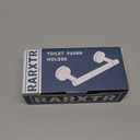 Bathroom Toilet Paper Holder Wall Mount SUS304 Stainless Steel Double Post Pivoting Toilet Paper Roll Holder Wall Mounted for Bathroom RV Commercial Toilet Tissue Dispensers, Brushed Nickel