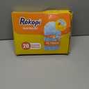 Heavy Duty Duster Refills for Swiffer Duster, 20 Count Duster Refills with 1 Handle, Multisurface 360 Dusters with 4X Microfibers, Unscented Disposable Dusters for Cleaning (Blue)