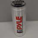 Pyle 6.0 Farad Digital Power Capacitor - High-Performance Car Audio Accessory with Blue Digital Display Voltage Readout Over Voltage Protection Mounting Hardware DC 12-24V