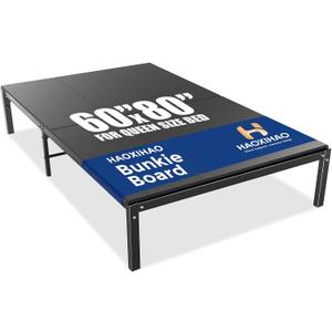 Bunkie Board Queen Size(60x80) Heavy-Duty Bed Boards for Under Mattress
Premium 10mm Hollow Plastic BunkieBoard,Breathable,Low Profile, Noise Minimizing,non-slip, Moisture Resistant,Sturdy Support