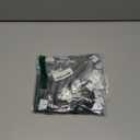 Strong Self Adhesive Wire Clips Cable Zip Tie Mounts 1" with 8 Inch Zipties Black UV Protection Outdoor 100 Pcs,Sticky Wire Fasteners Cable Guide Management Mounting Suqare Holder Anchor Base large