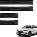 4PCS Car Door Edge Guards Door Sill Protector for Honda 2023-2025 2026 HRV HR-V Accessories ABS Plastic Material Matte Black Car Door Threshold Protection