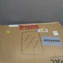 OKPAL 20 x 24 Inch Brushed Nickel Bathroom Mirrors, Rounded Rectangle Silver Bathroom Vanity Mirror, Beveled Framed Mirror for Wall, HD Glass, Anti-Rust Aluminum Alloy Mirror