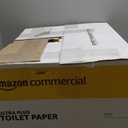 AmazonCommercial 2-Ply Ultra Plus Toilet Paper, Bath Tissue, Soft and Strong, Septic Safe, Unscented, 400 Sheets per Roll, 80 Individually Wrapped Rolls for Business Use