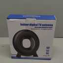 TV Antenna Indoor for Local Channels, 2025 Long Range Antenna for Smart TV 360 Reception,Digital TV Antenna for All Smart/Old TVs, Supports 4K 1080P HD VHF UHF