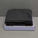 VACVELT 4PCS Cot Sheets, 31 x 75 Inch Charcoal Black Cot Fitted Sheet, Ultra Soft and Breathable Microfiber Bed Cover Snug Fit for Narrow Twin/RV Bunk/Camper Bunk/Guest Beds/Trifold Mattress