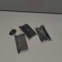 goldenwarm 3 Pack 4in Oil Rubbed Bronze Door Hinges Interior Door Hinges 4 x 4 Inch with Square & Round Corners, Iron Material