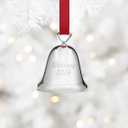 2 x Reed & Barton 895958 2024 Annual Silverplate Christmas Tree Bell, Ornaments