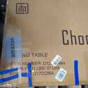 ChooChoo 47.2 Inch Round Dining Table for 4, 47.2 Inch Diameter