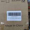 CACSPS 120" Non-Slip Splash Pad for Kids and Dog, Thicken Sprinkler Pool Summer Outdoor Water Toys, Extra Large Backyard Wading Pool for Children Boys & Girls or Pet Dog (Blue&Yellow)