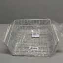 Undershelf Storage Basket Under Shelf Wire Basket Household Metal Under Shelf Hanging Storage Bin Basket Slides Under Shelves for Storage Space Saving for Kitchen Pantry Bookshelf (Medium, 2 PCS)