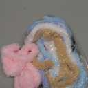 VitalCozy 10 Pcs 39.37 Inches Jumbo Coral Fleece Material Pipe Cleaners Chenille Stems Pipe Cleaner Craft DIY Projects and Craft Supplies Decorations(Vibrant Color)