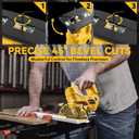 Cordless Jig Saw for Dewalt Battery, 7 Speed Variable Up to 3200RPM, LED Light, 45 Bevel Cuts, 3 Orbital Motions, with Jig Saw Blade for Straight/Curve/Circle Cutting(Battery Not Include)