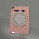 BATYUE for iPad mini 5/4 7.9 Inch Case (2019/2015),Shockproof Protective Cover with Pencil Holder, 360° Rotating Stand for Kids and Adults - cherrypink (A1-Ring Kickstand(Cherry Pink))