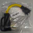 NEMA 14-30P to 6-20/15R & 5-20/15R Dryer Adapter Cord 30 Amp to EV Charger 20/15 Amp 250V Heavy Duty STW 10 AWG 1FT