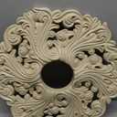 Ekena Millwork CM19ORCYF Orrington Ceiling Medallion, Clear Yellow