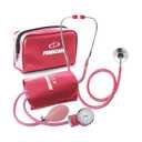 PrimaCare Medical DS-9197-PK Professional Classic Series Manual Adult Size Blood Pressure Kit, Emergency Bp kit with Stethoscope and Portable Leatherette Case, Nylon Cuff, Pink