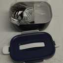 VICARKO Electric Lunch Box 80W Food Heater for Adults 12~24/110~220V Portable Heated Warmer for Car/Truck/Office with SS Fork Spoon, 1.5L, 304 Container